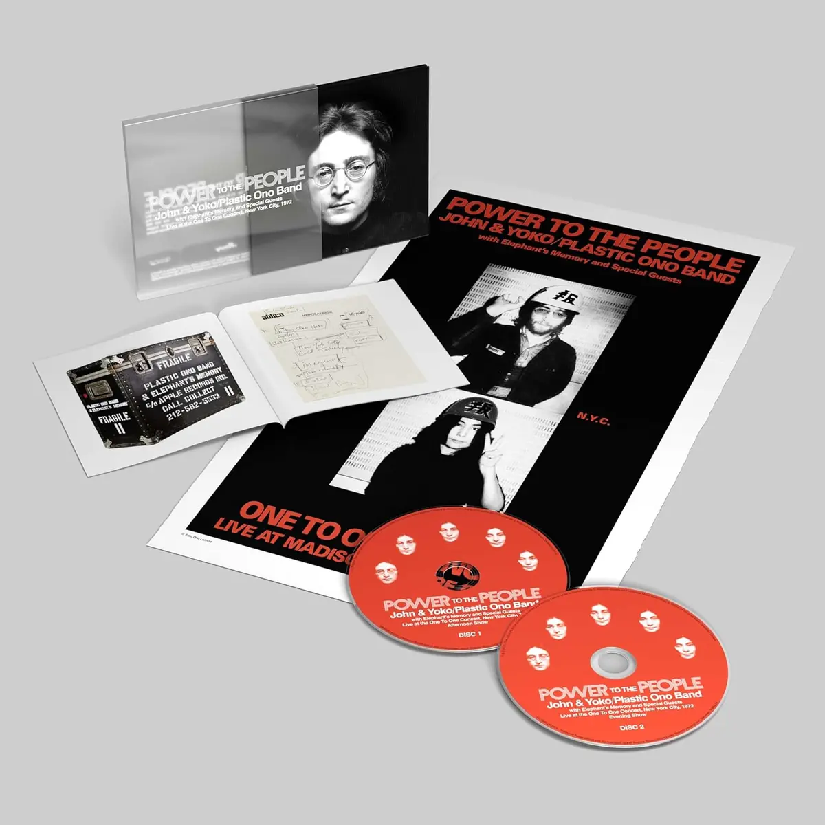 Lennon, John / Ono, Yoko / Plastic Ono Band/Power To The People: Live At The One To One Concert (2Cd) [Cd] 1