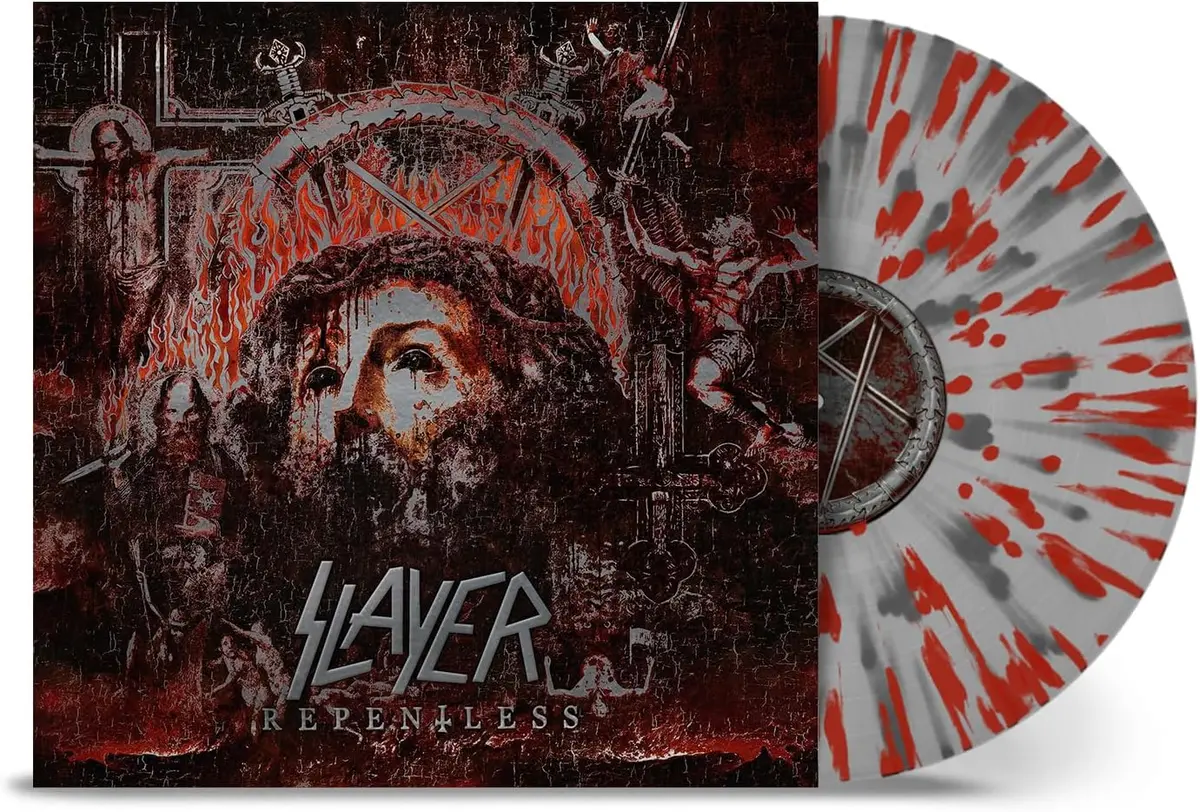 Slayer/Repentless (Indie Exclusive Clear/Silver/Red Splatter Vinyl) [Lp] 1