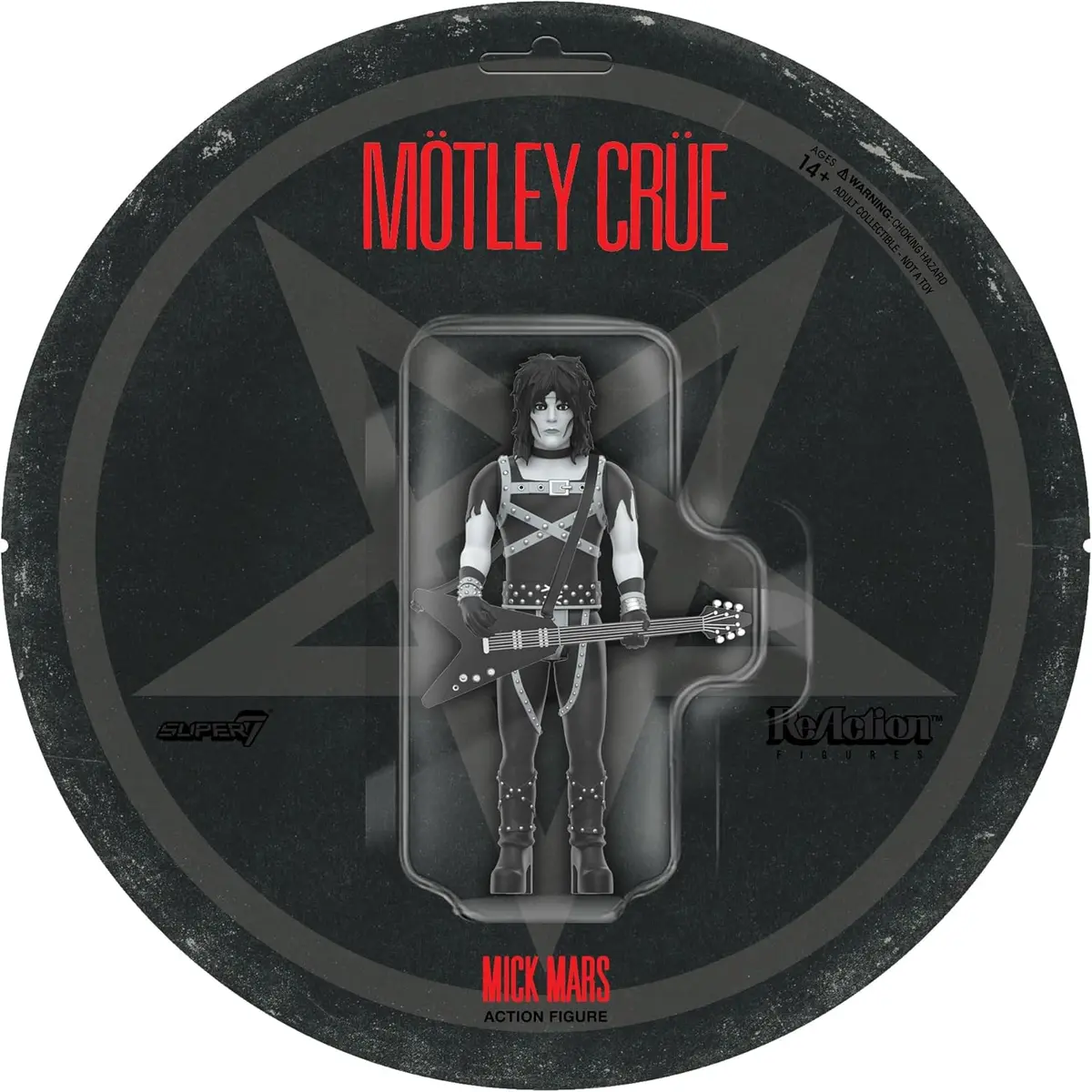 Motley Crue: Mick Mars Reaction Figure (Shout At The Devil) [Toy] 1