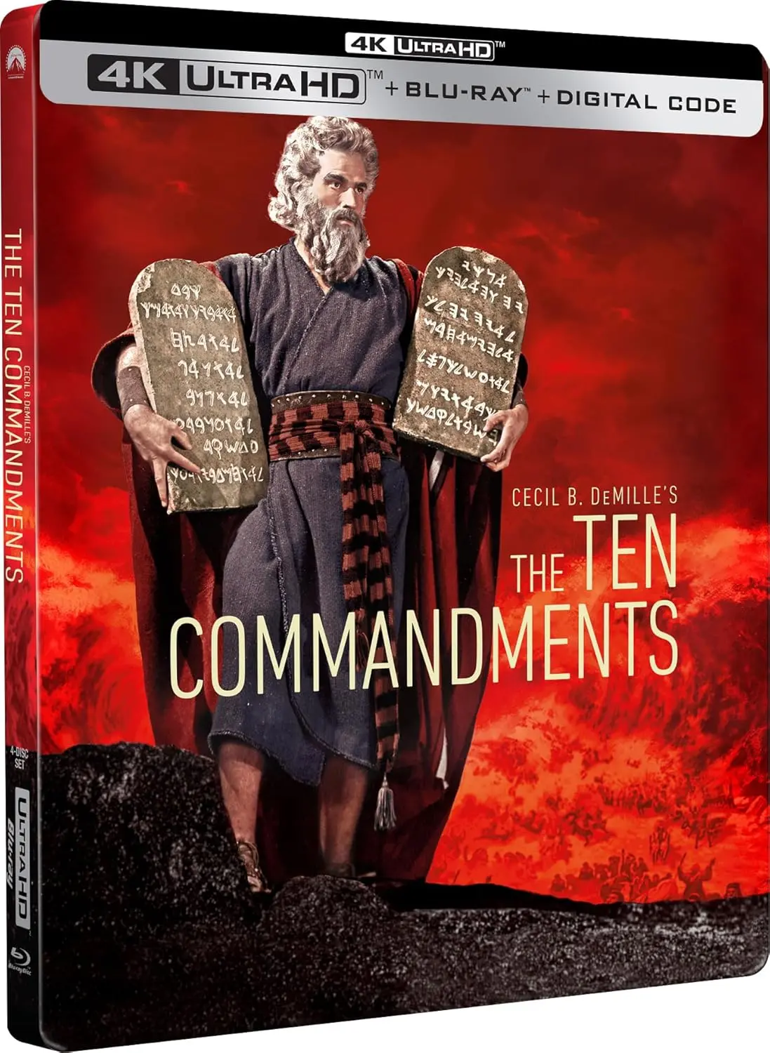 The Ten Commandments - Limited Edition Steelbook (4K-Uhd/Bd) [Bluray] 1