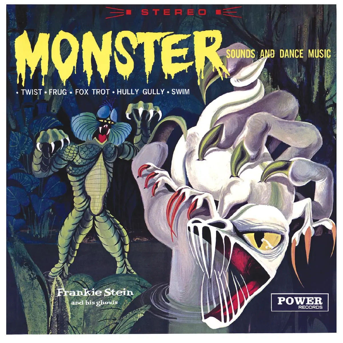 Stein, Frankie & His Ghouls/Monster Sounds And Dance Music (Coke Clear With Yellow Swirl Vinyl) [Lp] 1