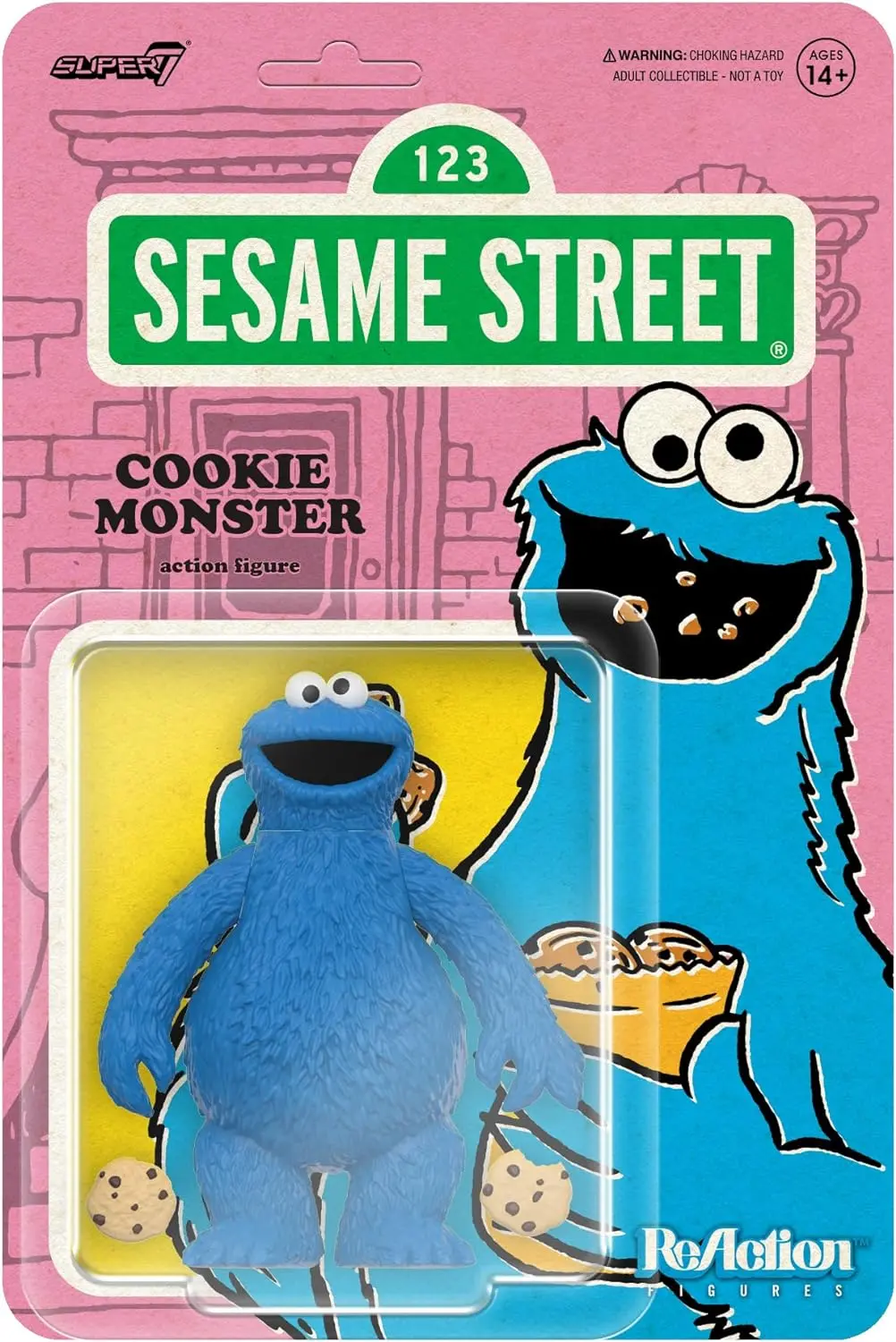 Sesame Street - Cookie Monster Reaction Figure [Toy] 1