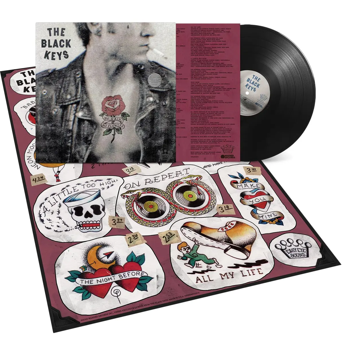 Black Keys, The/No Rain, No Flowers (Black Vinyl) [Lp] 1