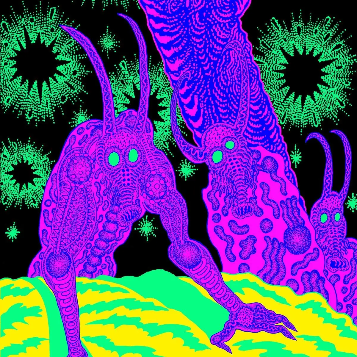 Osees/Abomination Revealed At Last (Coloured Vinyl) [Lp] 1