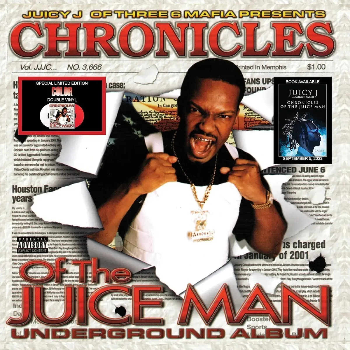 Juicy J/Chronicles Of The Juice Man (Coloured Vinyl) [Lp] 1