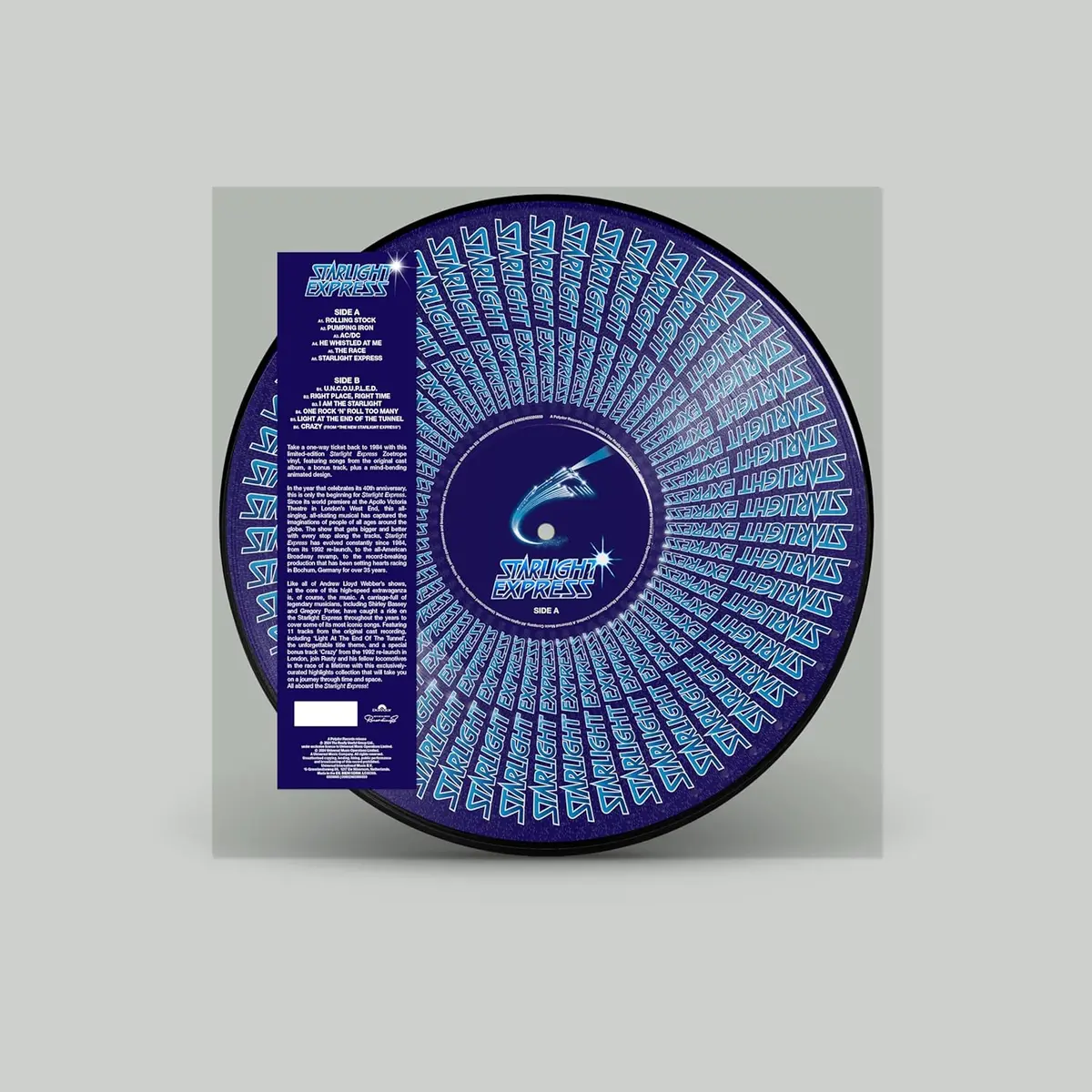 Soundtrack (Andrew Lloyd Webber)/Starlight Express (Zoetrope Picture Disc) [Lp] 1