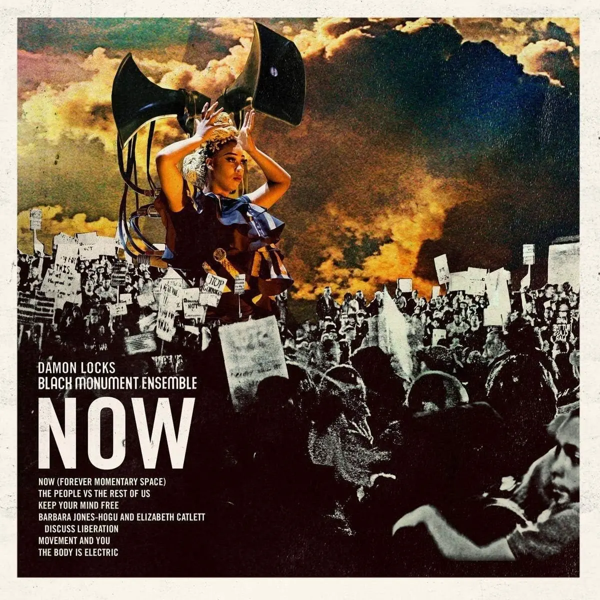 Locks, Damon/Black Monument Ensemble/Now (Crimson & Black Vinyl) [Lp] 1