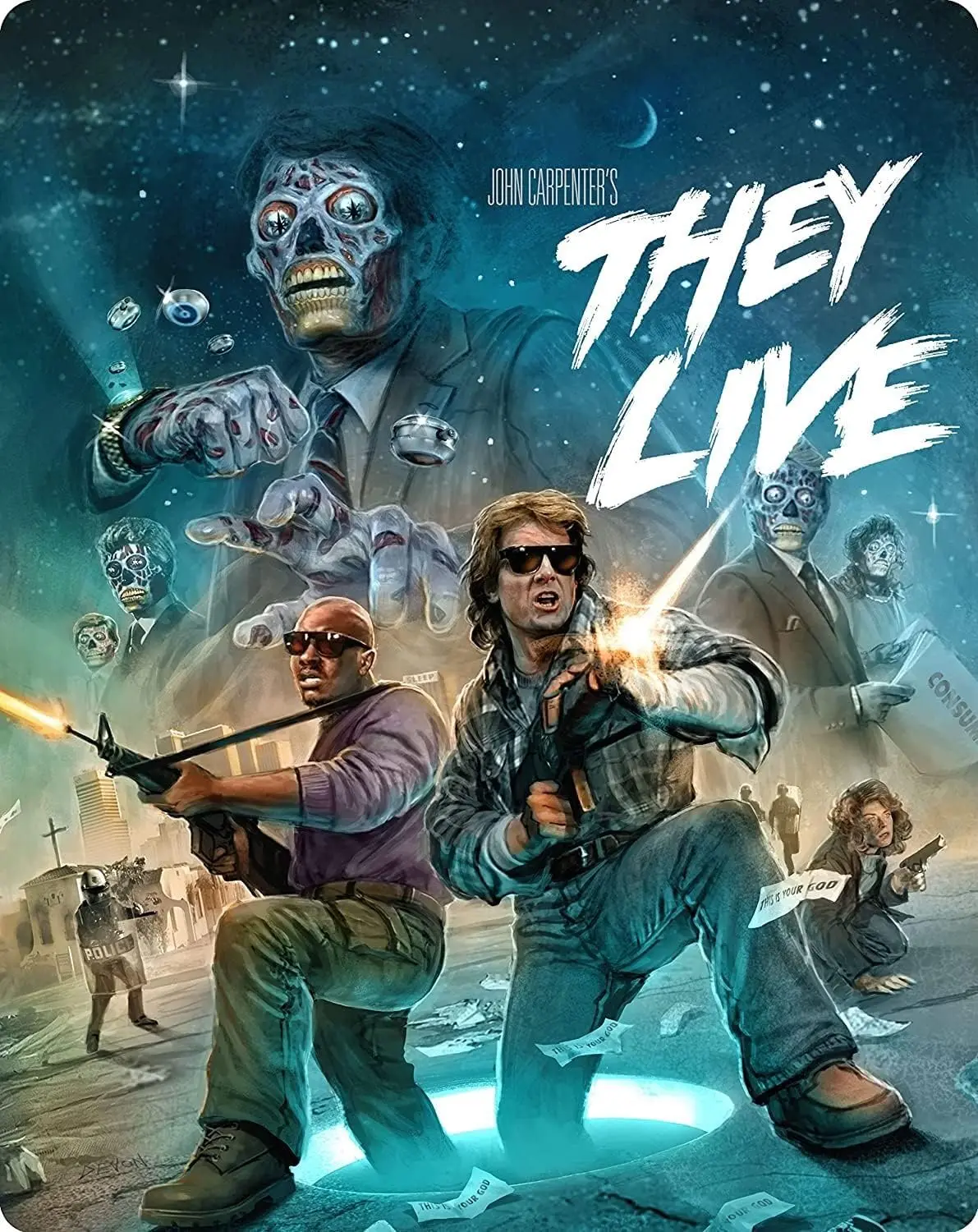 They Live (Steelbook 4K-Uhd/Blu-Ray) [Bluray] 1