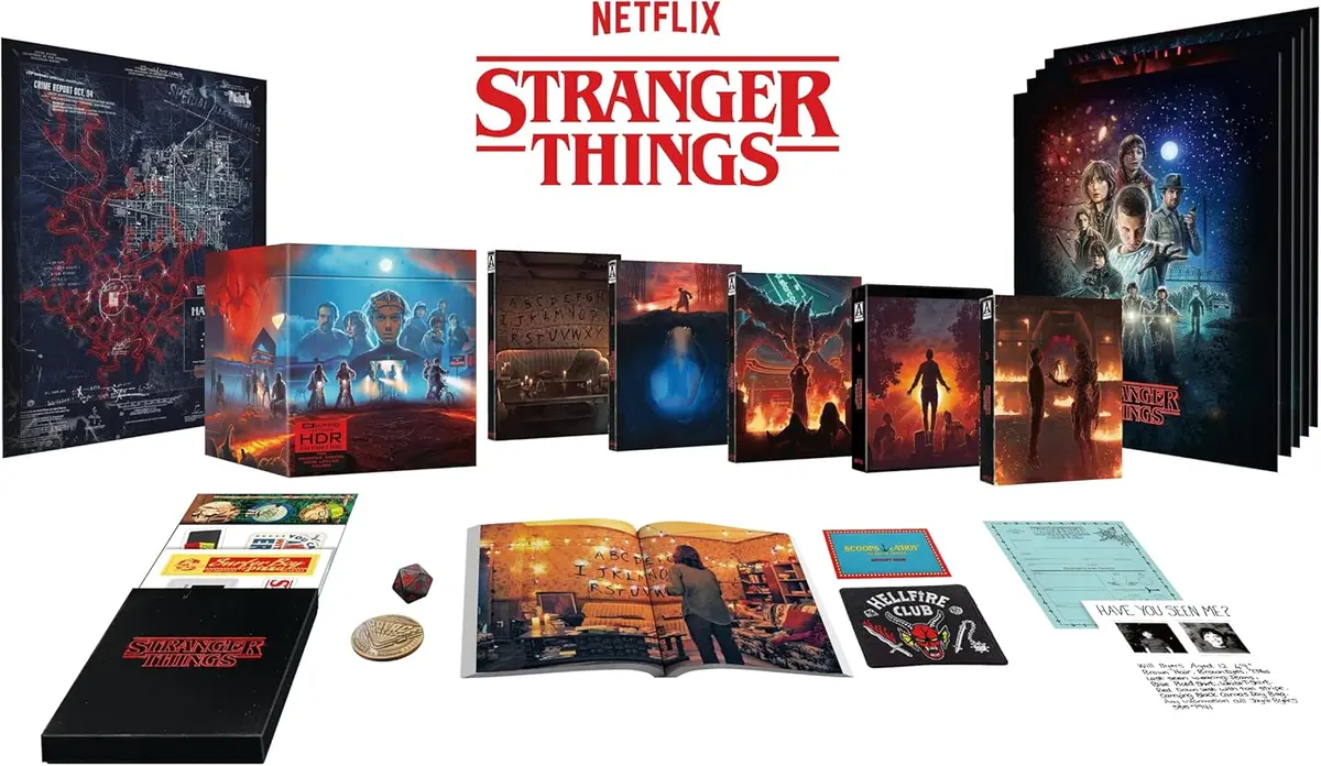 [Pre-Order] Stranger Things: The Complete Series (Deluxe 4K-Uhd Edition) [Bluray] 1