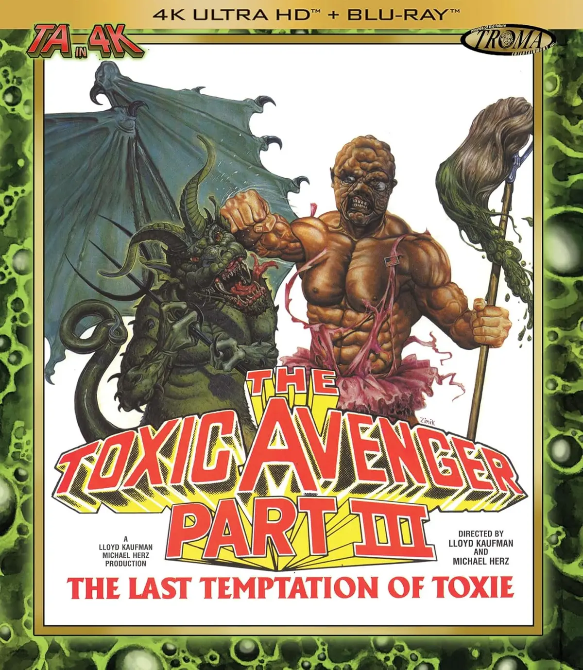 The Toxic Avenger Part Iii: The Last Temptation Of Toxie (4K-Uhd + Bluray) [Bluray] 1