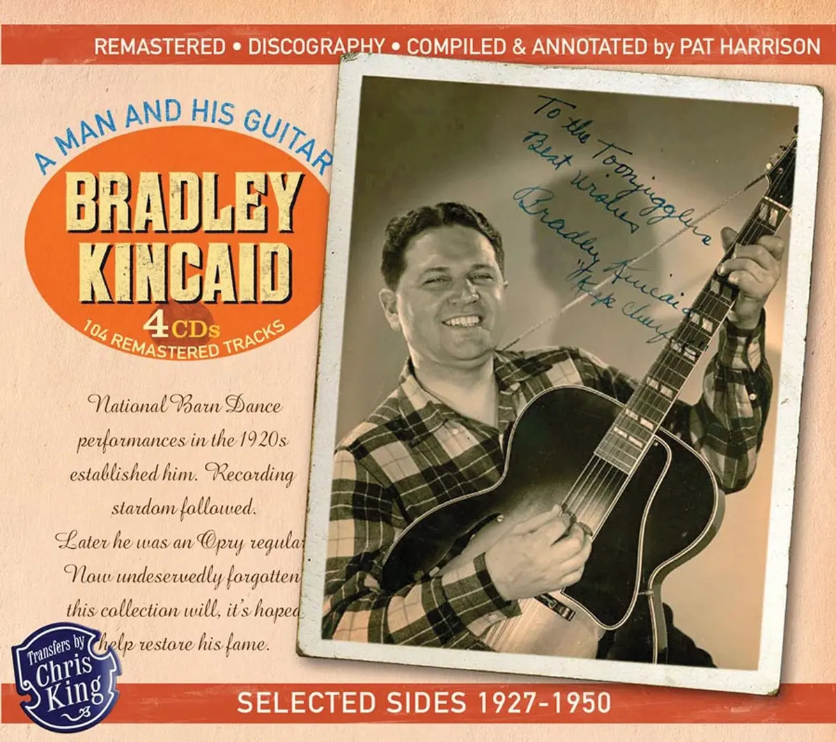 Kincaid, Bradley/A Man And His Guitar - 4Cd [Cd] 1
