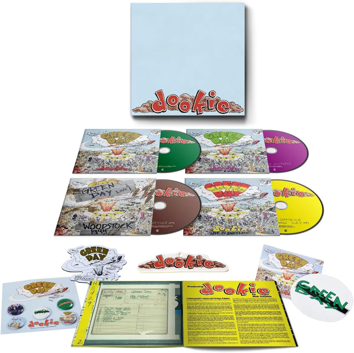 Green Day/Dookie (30Th Anniversary Deluxe 4Cd Edition) [Cd] 1