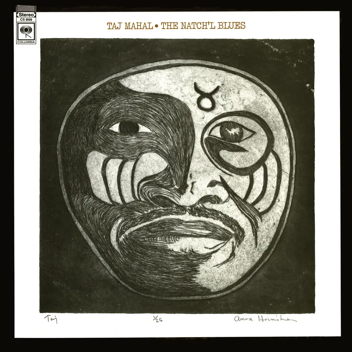 Mahal, Taj/Natch'l Blues (Yellow & Black Marbled Vinyl) [Lp] 1
