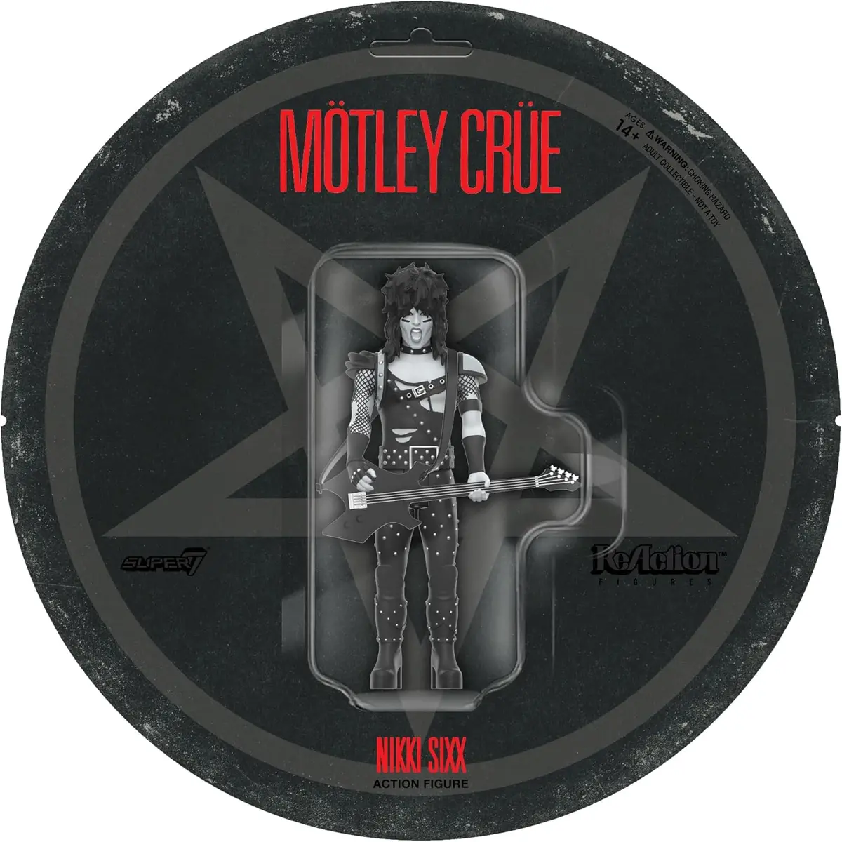 Motley Crue: Nikki Sixx Reaction Figure (Shout At The Devil) [Toy] 1