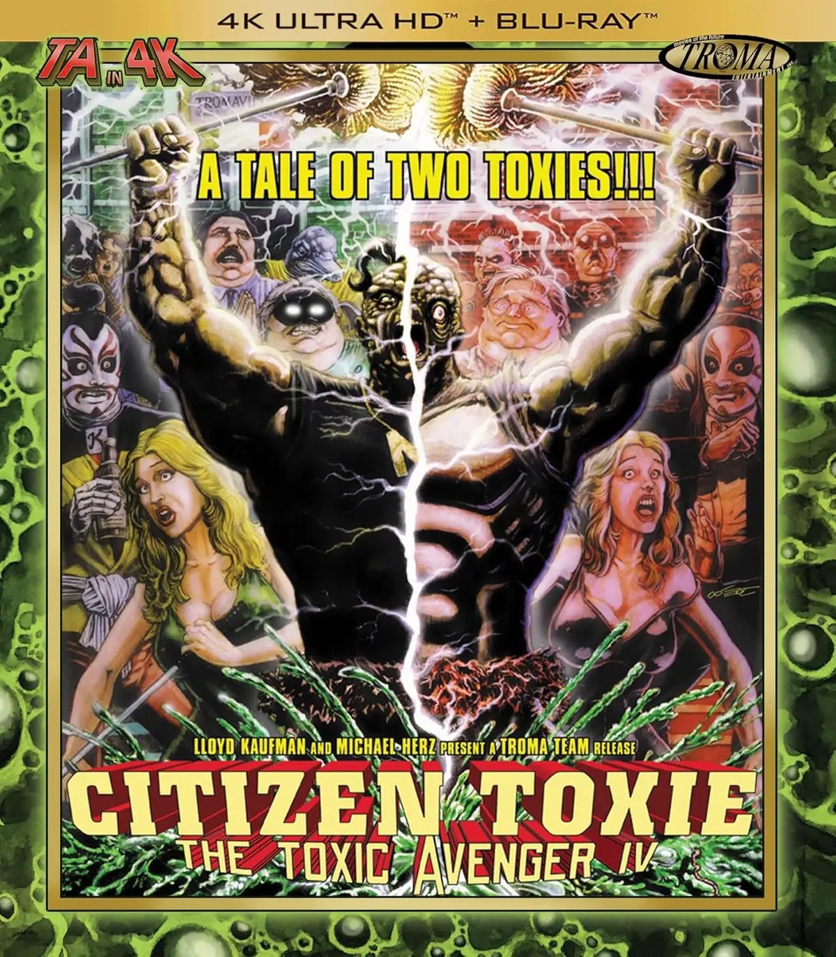 Citizen Toxie: The Toxic Avenger Iv (4K-Uhd + Bluray) [Bluray] 1