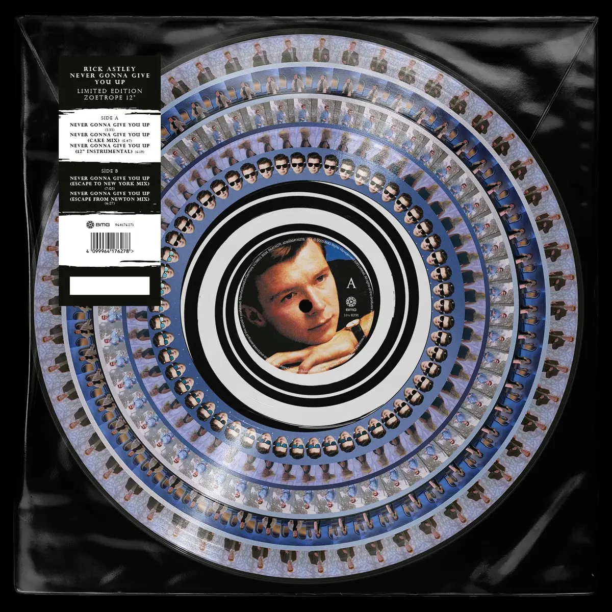 Astley, Rick/Never Gonna Give You Up (Zoetrope Picture Disc) [Lp] 1