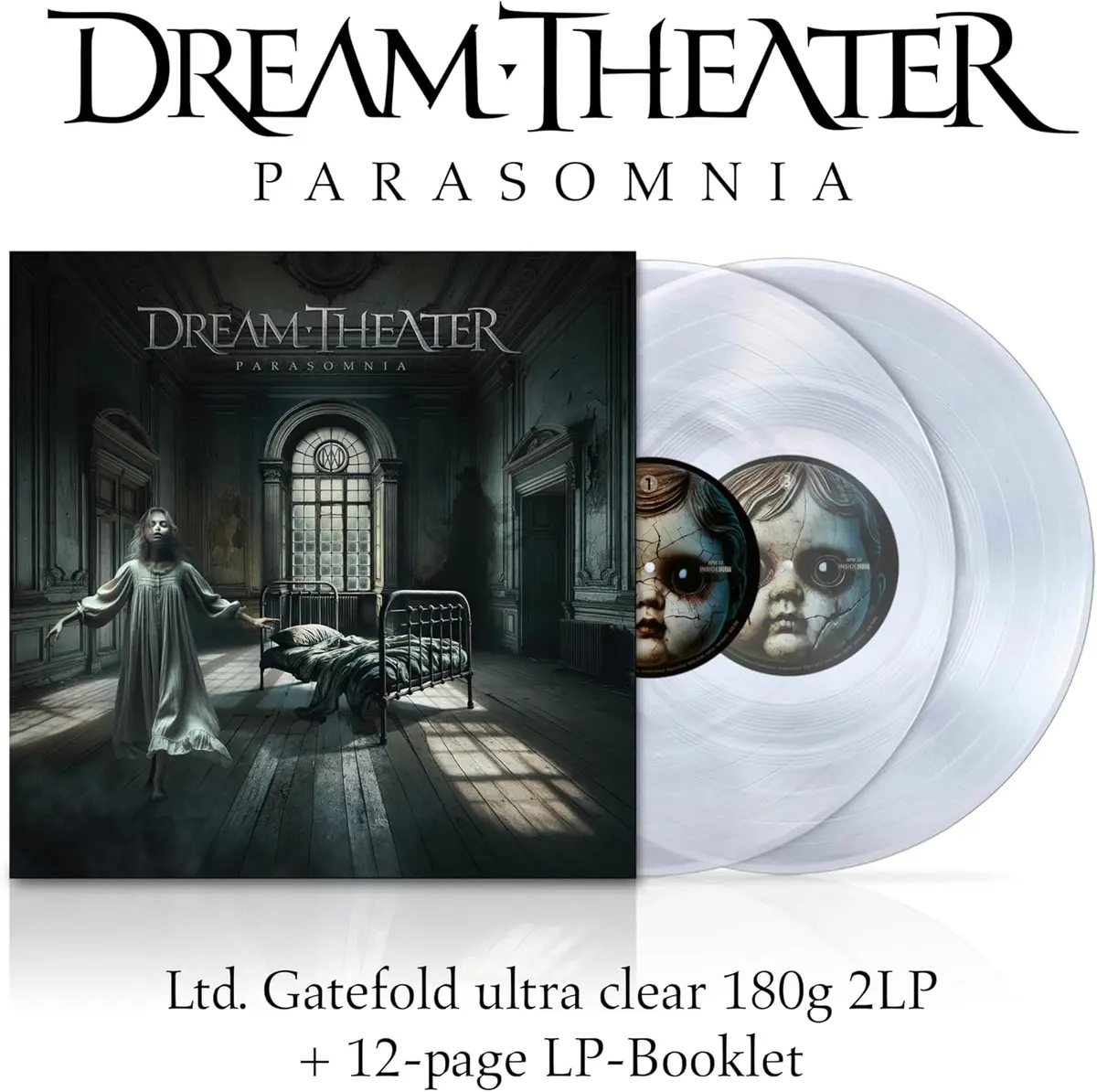 Dream Theater/Parasomnia (Limited Ultra Clear Vinyl) [Lp] 1