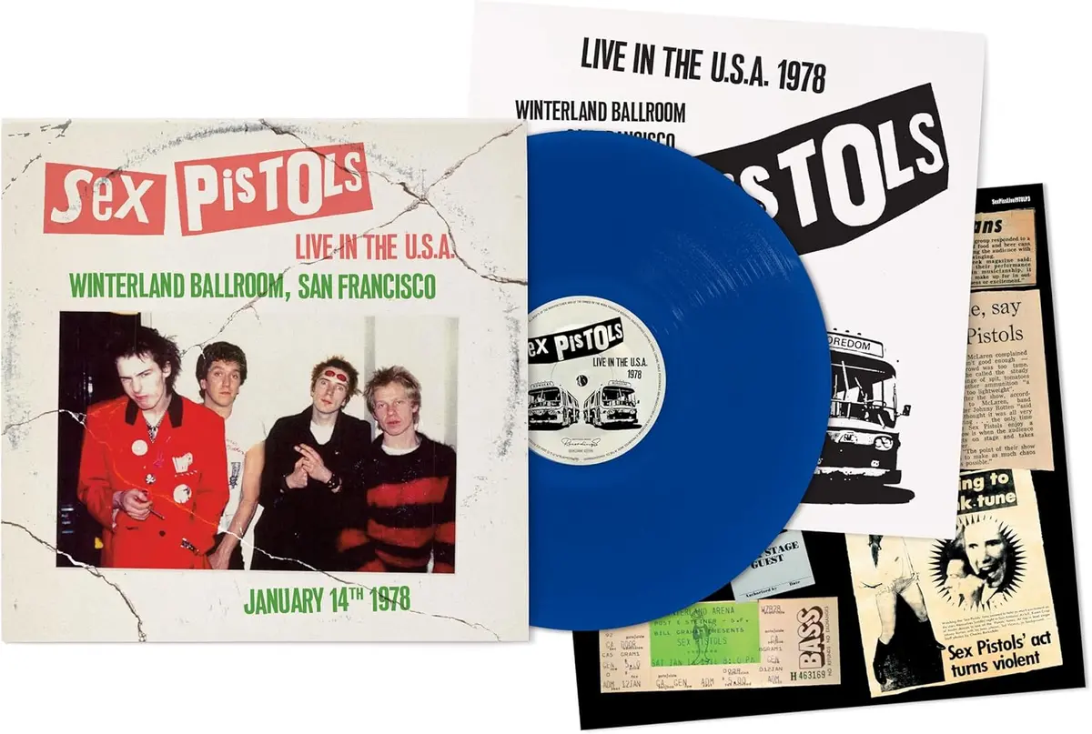 Sex Pistols, The/Live In The U.S.A. 1978, San Francisco (Blue Vinyl) [Lp] 1