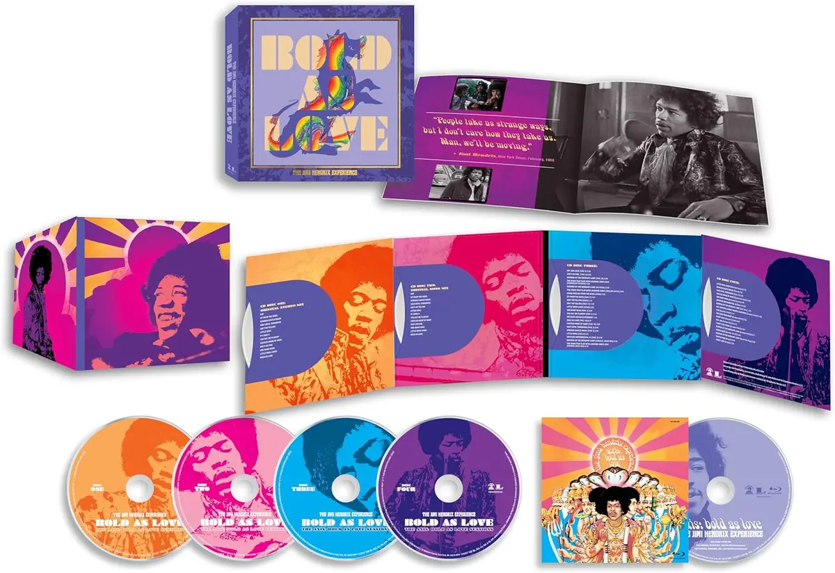 Jimi Hendrix Experience, The/Bold As Love (4Cd + Bluray Audio) [Cd] 1