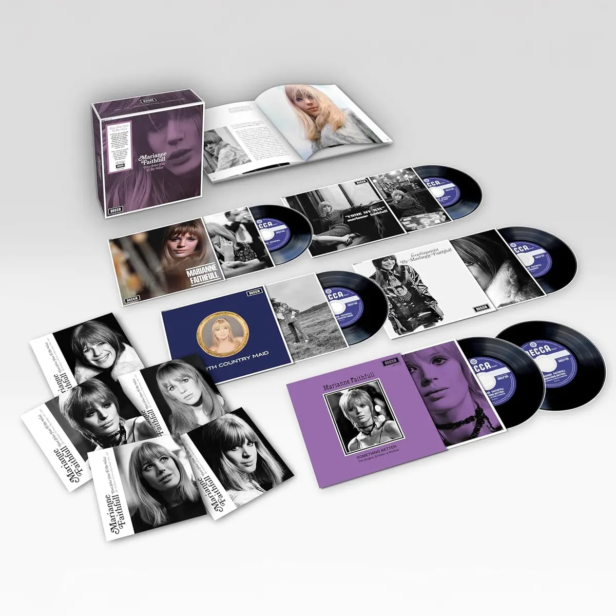 Faithful, Marianne/Cast Your Fate To The Wind: Complete Uk Decca Recordings (6Cd) [Cd] 1