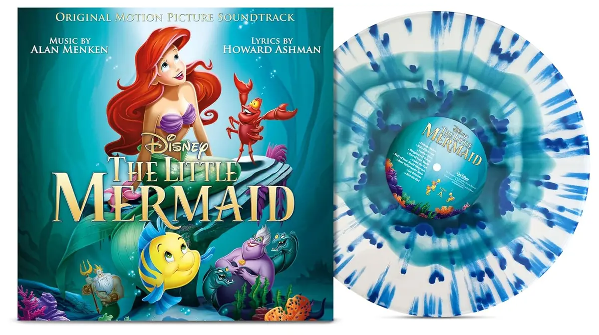 Soundtrack/The Little Mermaid (35Th Ann. Transparent Splatter Vinyl) [Lp] 1