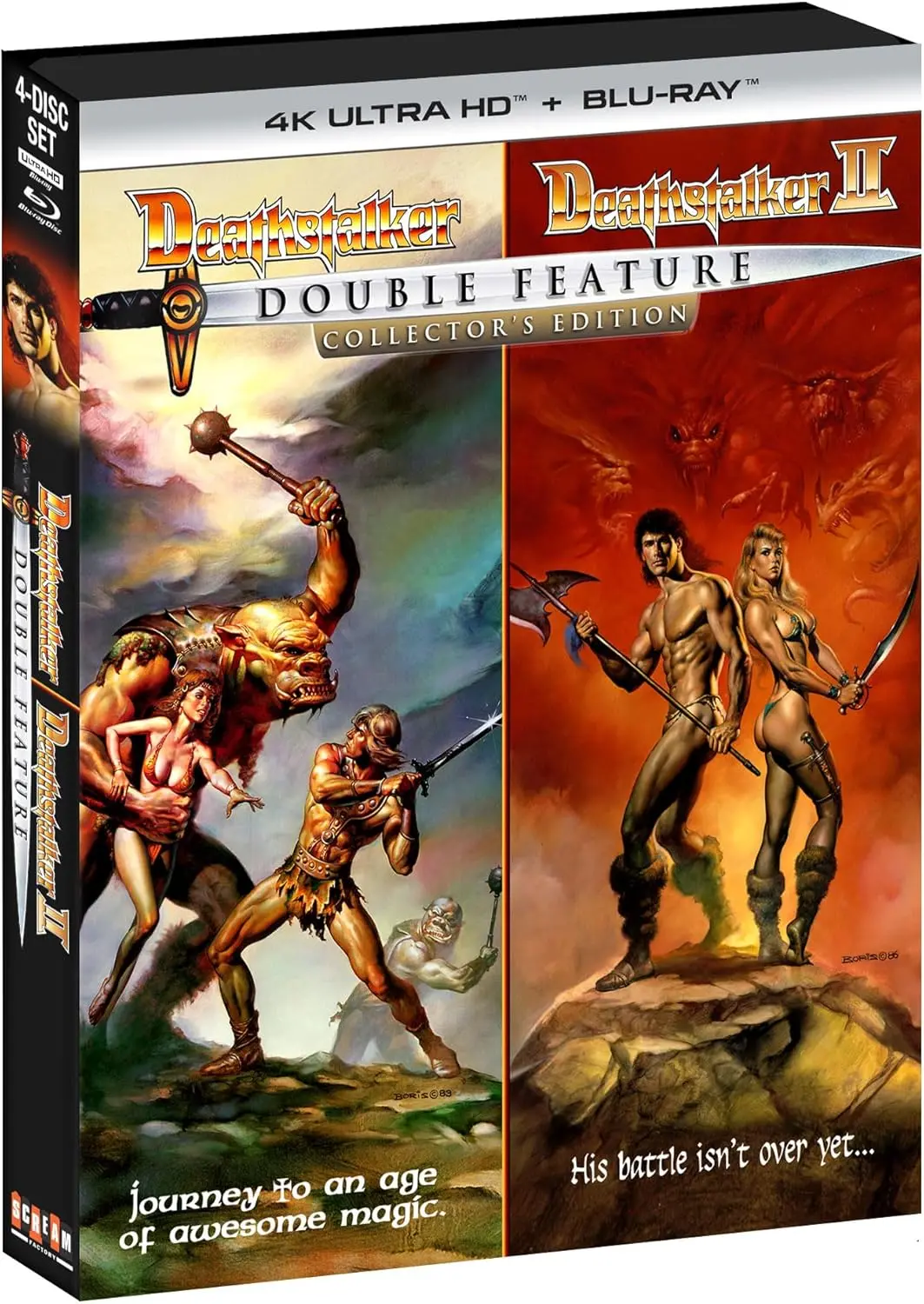 Deathstalker: 2-Film Collection - Collector's Edition (4K-Uhd) [Bluray] 1