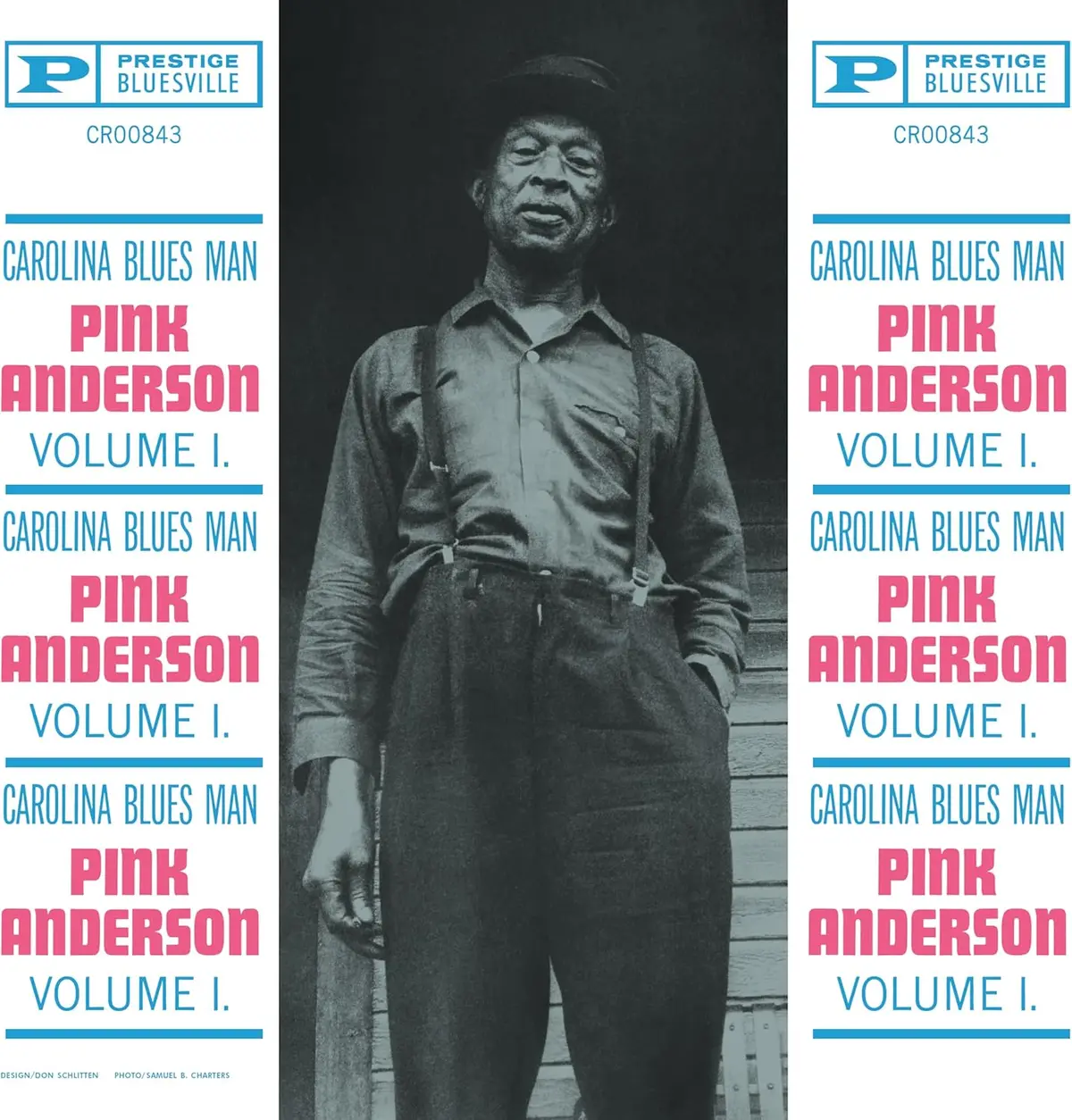Anderson, Pink/Vol. 1: Carolina Blues Man (Bluesville Acoustic Sounds Series) [Lp] 1