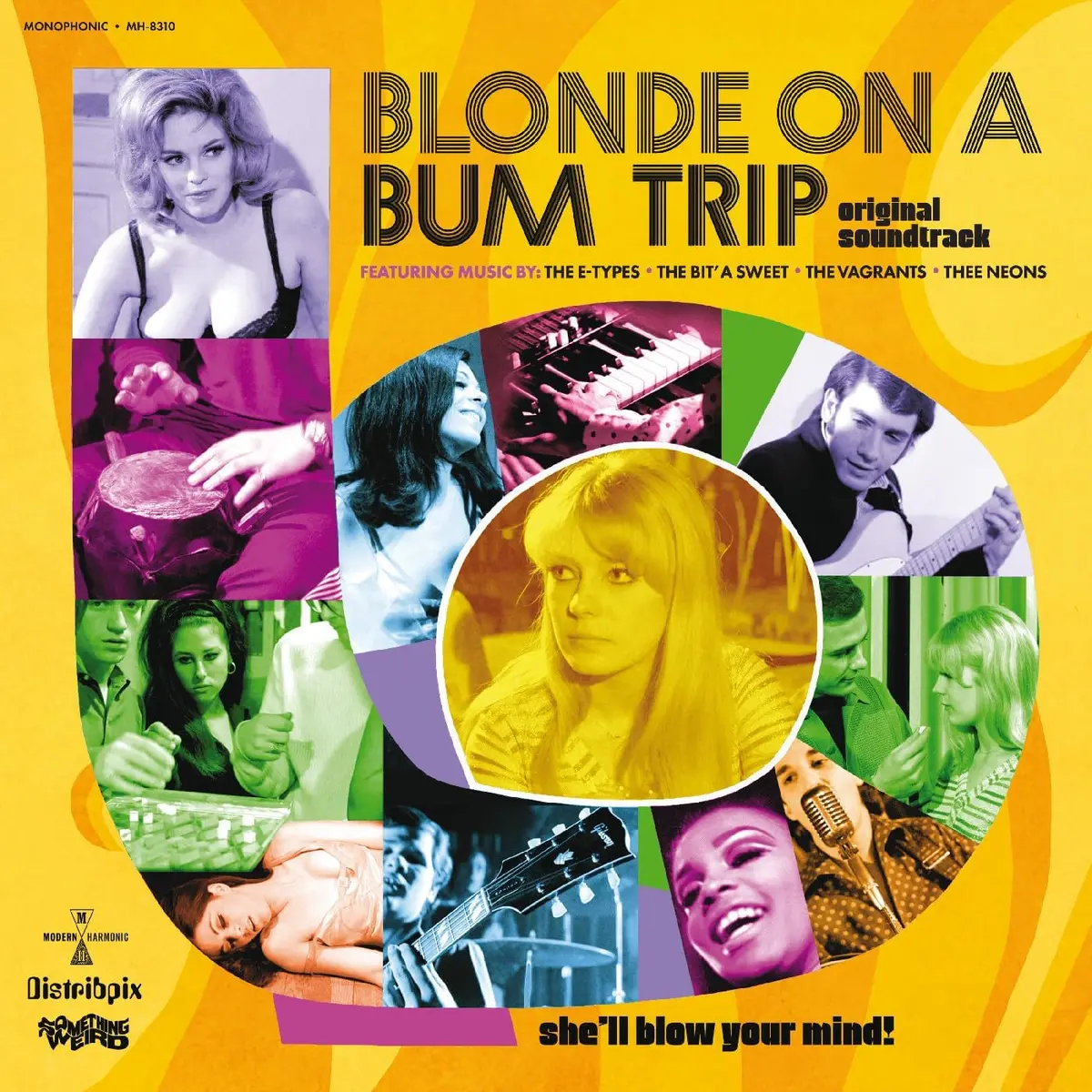 Soundtrack/Blonde On A Bum Trip (Clear With Orange Swirl Vinyl) [Lp] 1