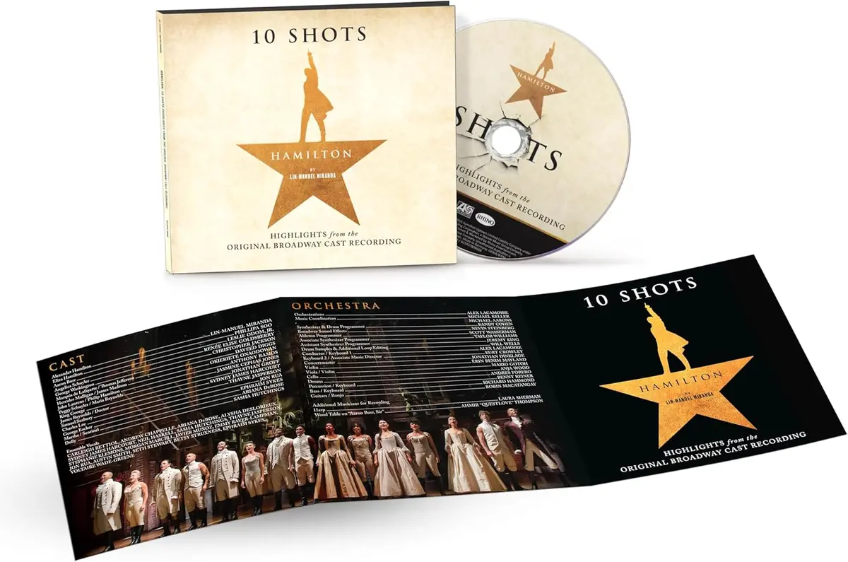 Soundtrack/Hamilton: 10 Shots [Cd] 1