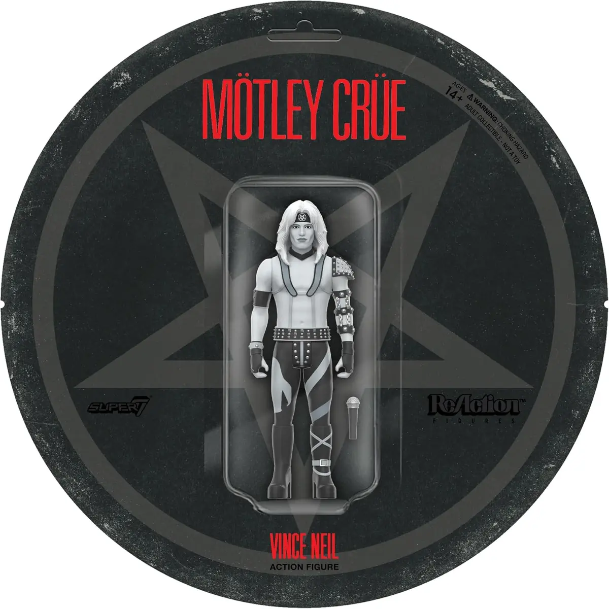 Motley Crue: Vince Neil Reaction Figure (Shout At The Devil) [Toy] 1