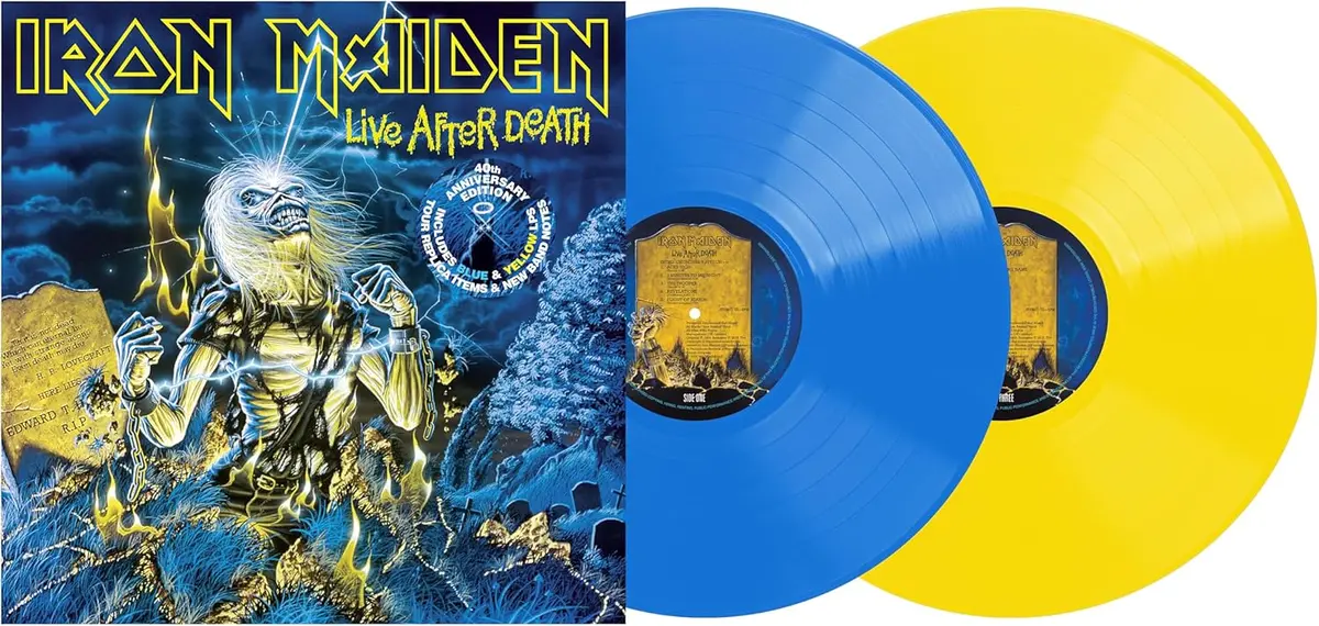 Iron Maiden/Live After Death (Colour Vinyl) [Lp] 1