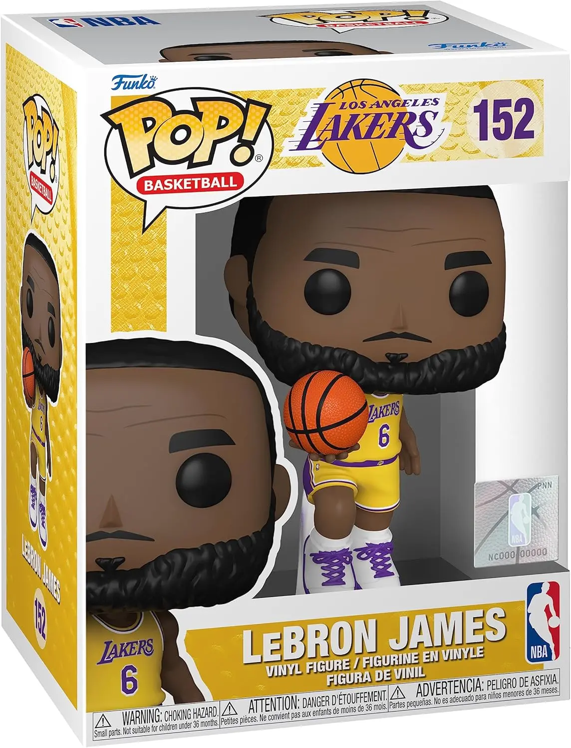 Pop! Vinyl/Nba Lakers - Lebron James (#6) [Toy] 1