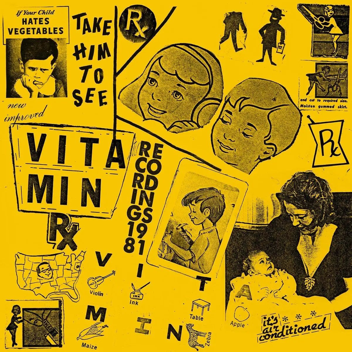 Vitamin/Recordings 1981 (White Vinyl) [Lp] 1
