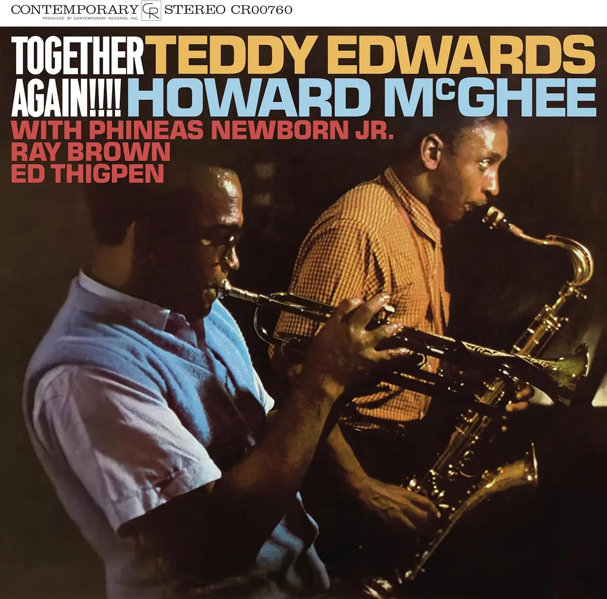 Edwards,Teddy & Mcghee, Howard/Together Again!!!! (Contemporary Records Acoustic Sounds Series) [Lp] 1