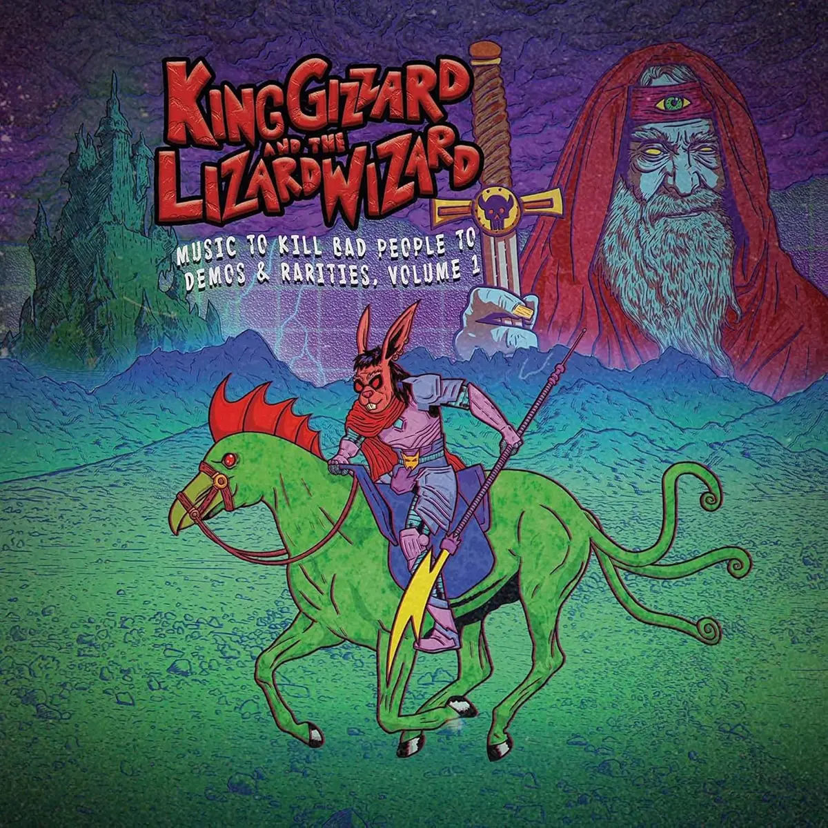 King Gizzard & The Lizard Wizard/Music To Kill Bad People To Vol. 1 (Recycled Emerald Vinyl) [Lp] 1