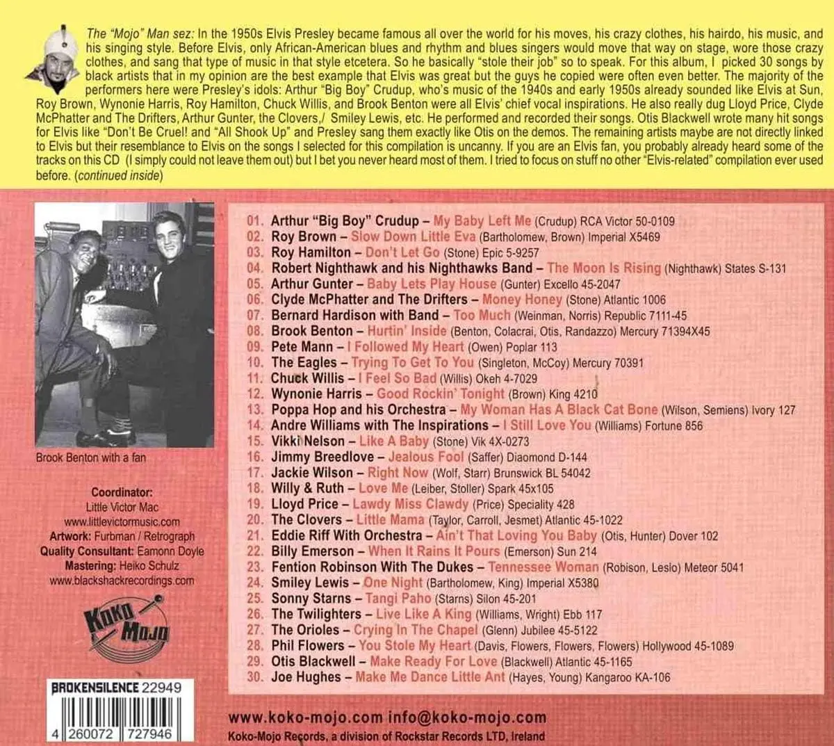 Various Artists/Elvis Stole My Job [Cd] 1