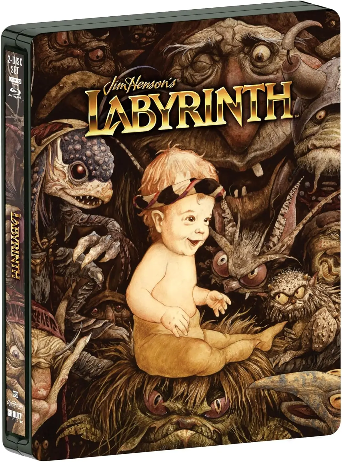 Labyrinth (1986) - Limited Edition Steelbook (4K-Uhd) [Bluray] 1