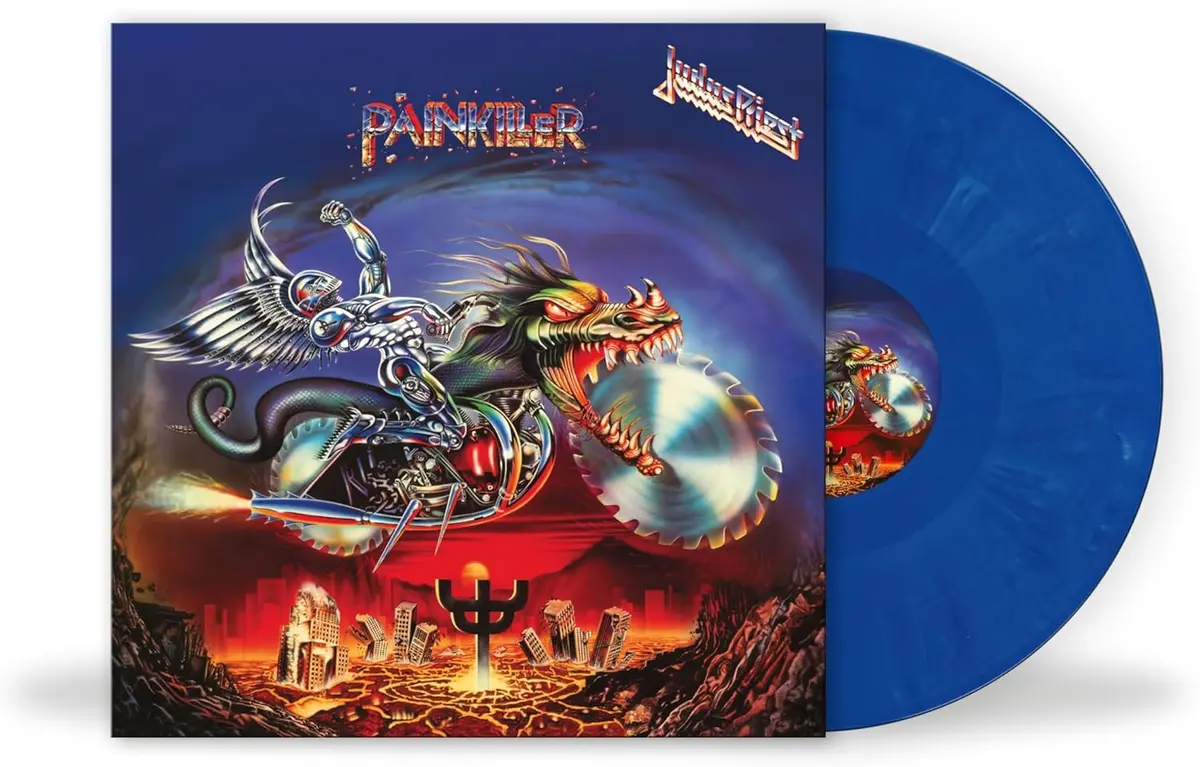 Judas Priest/Painkiller (Blue Transparent & White Opaque Vinyl) [Lp] 1