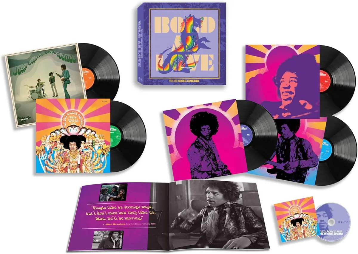 Jimi Hendrix Experience, The/Axis: Bold As Love (5Lp + Bluray Audio Box) [Lp] 1