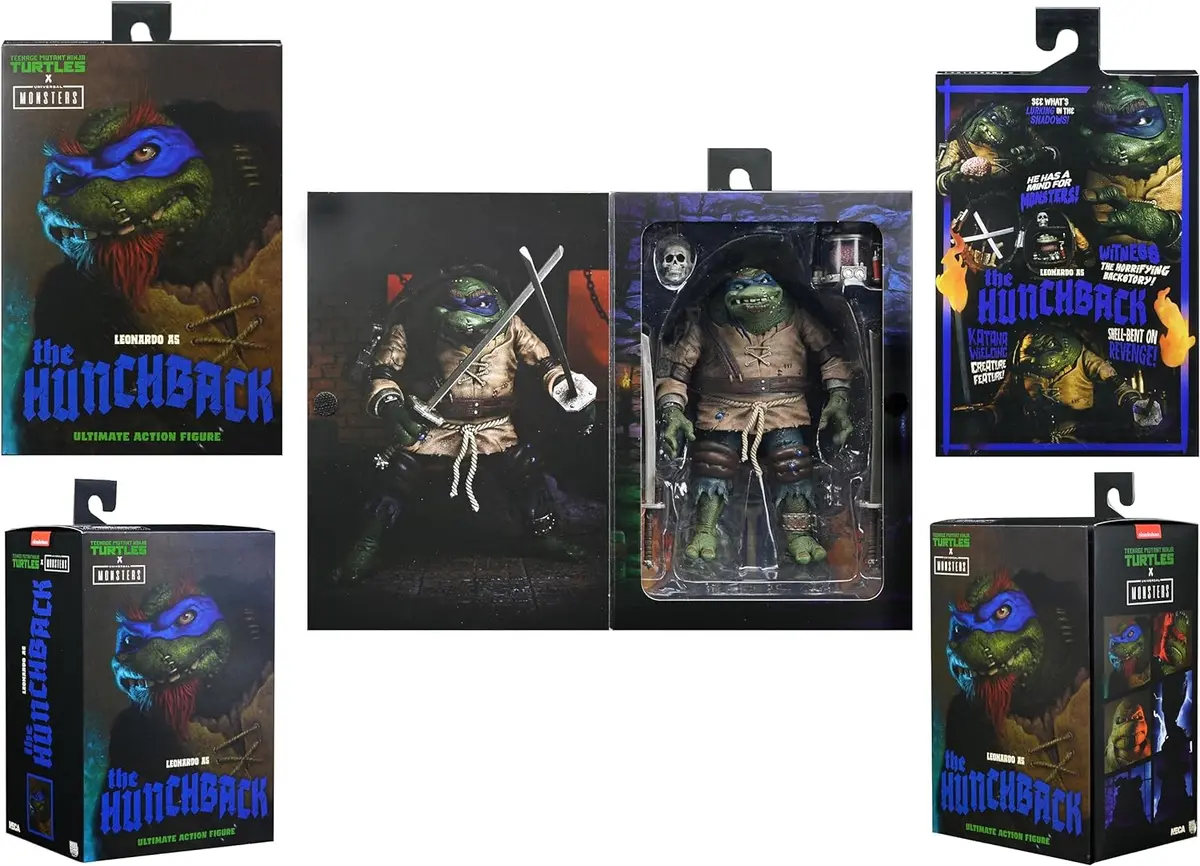Neca/Tmnt Universal Monsters: Leonardo As The Hunchback [Toy] 1