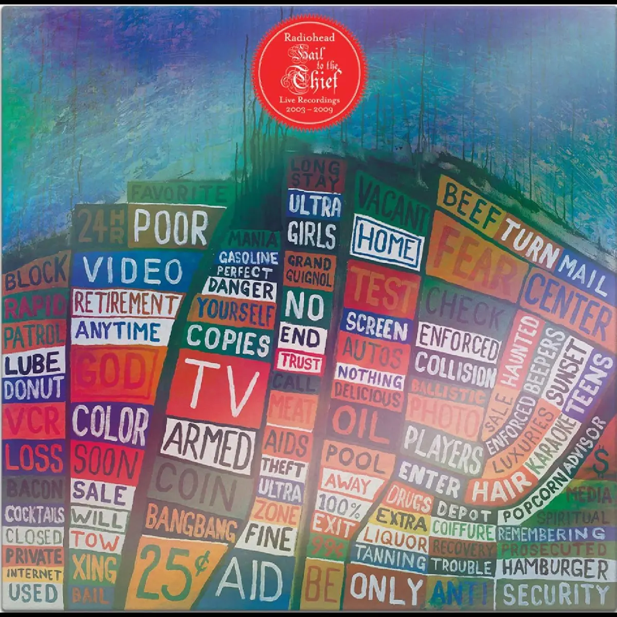 Radiohead/Hail To The Thief: Live Recordings 2003-2009 (Black Vinyl) [Lp] 1