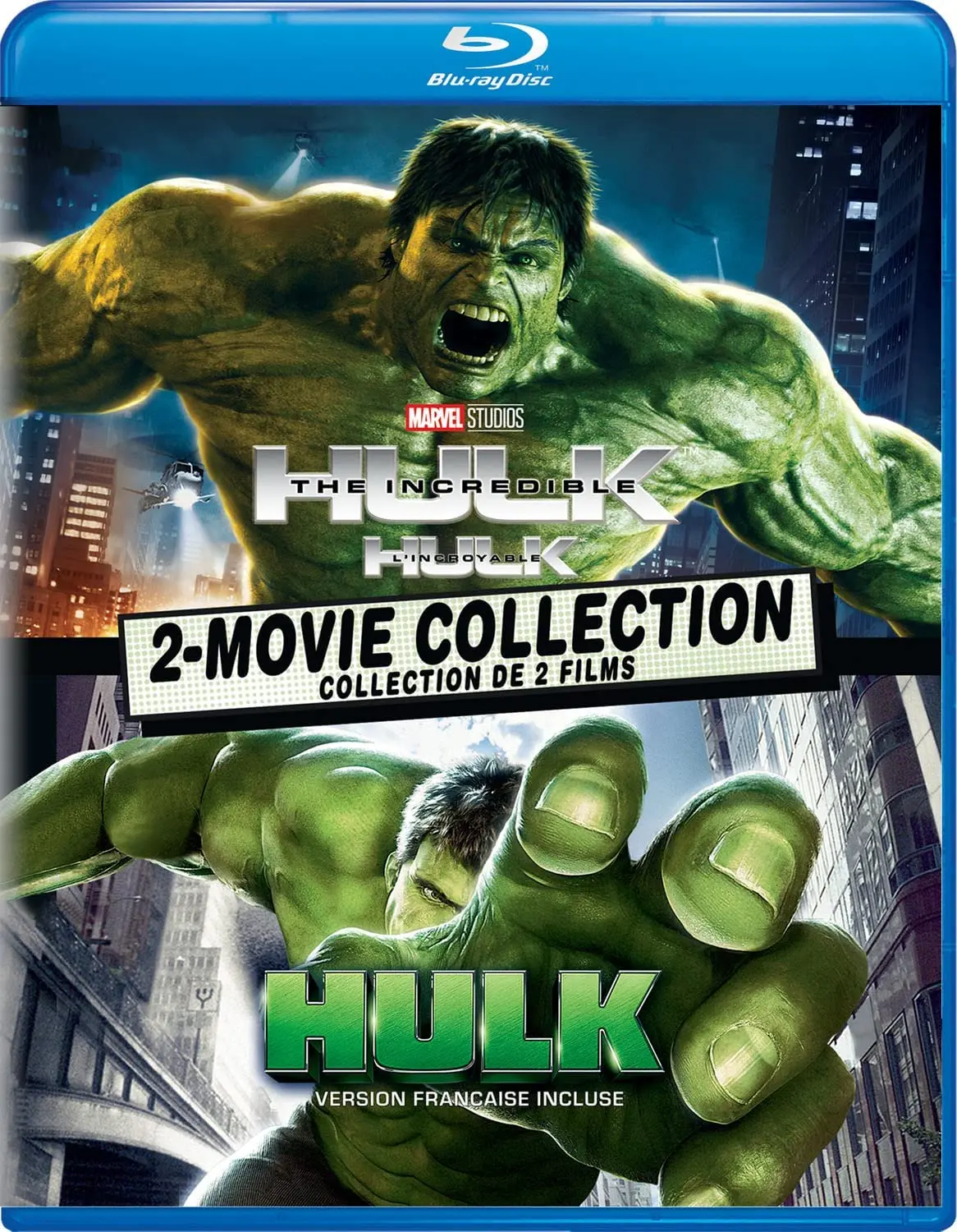 The Incredible Hulk/Hulk (2 Movie Collection) [Bluray] 1