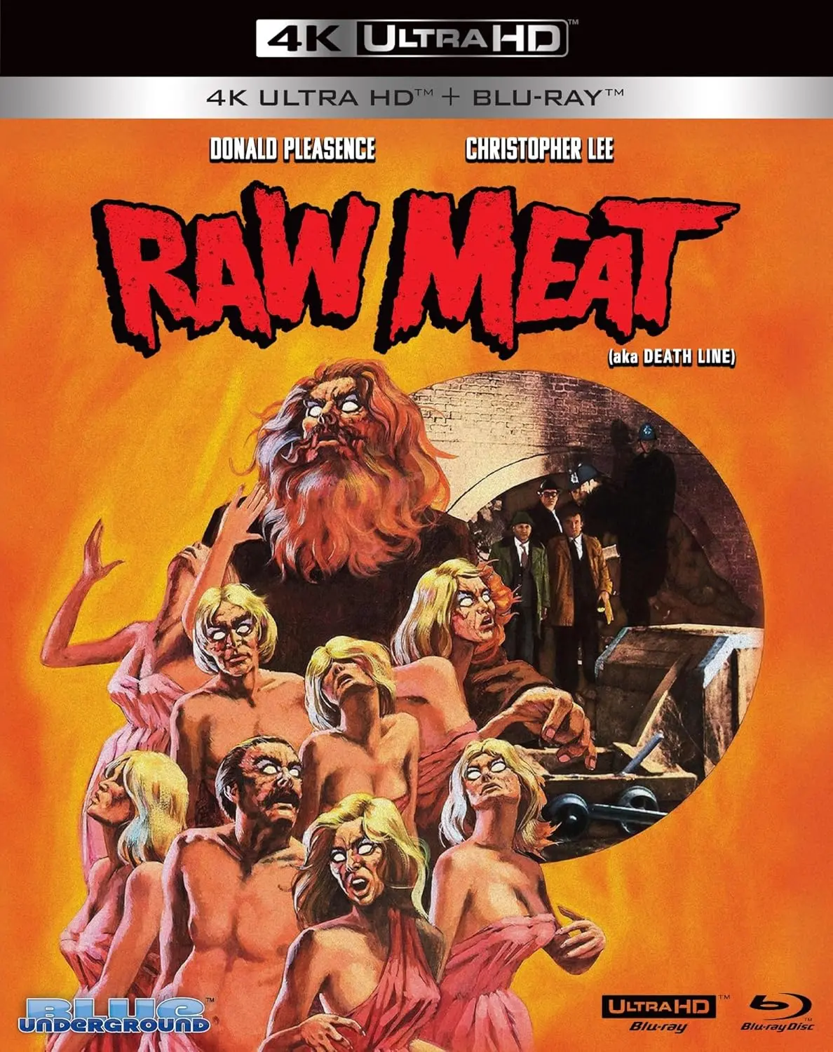 Raw Meat Aka Death Line (4K-Uhd + Bluray] [Bluray] 1