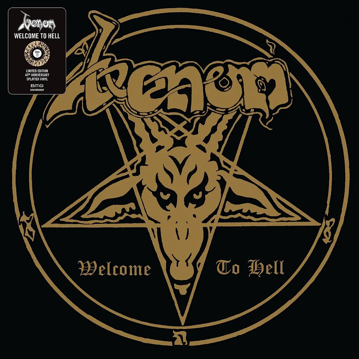 Venom/Welcome To Hell (40Th Anniversary Splatter Vinyl) [Lp] 1