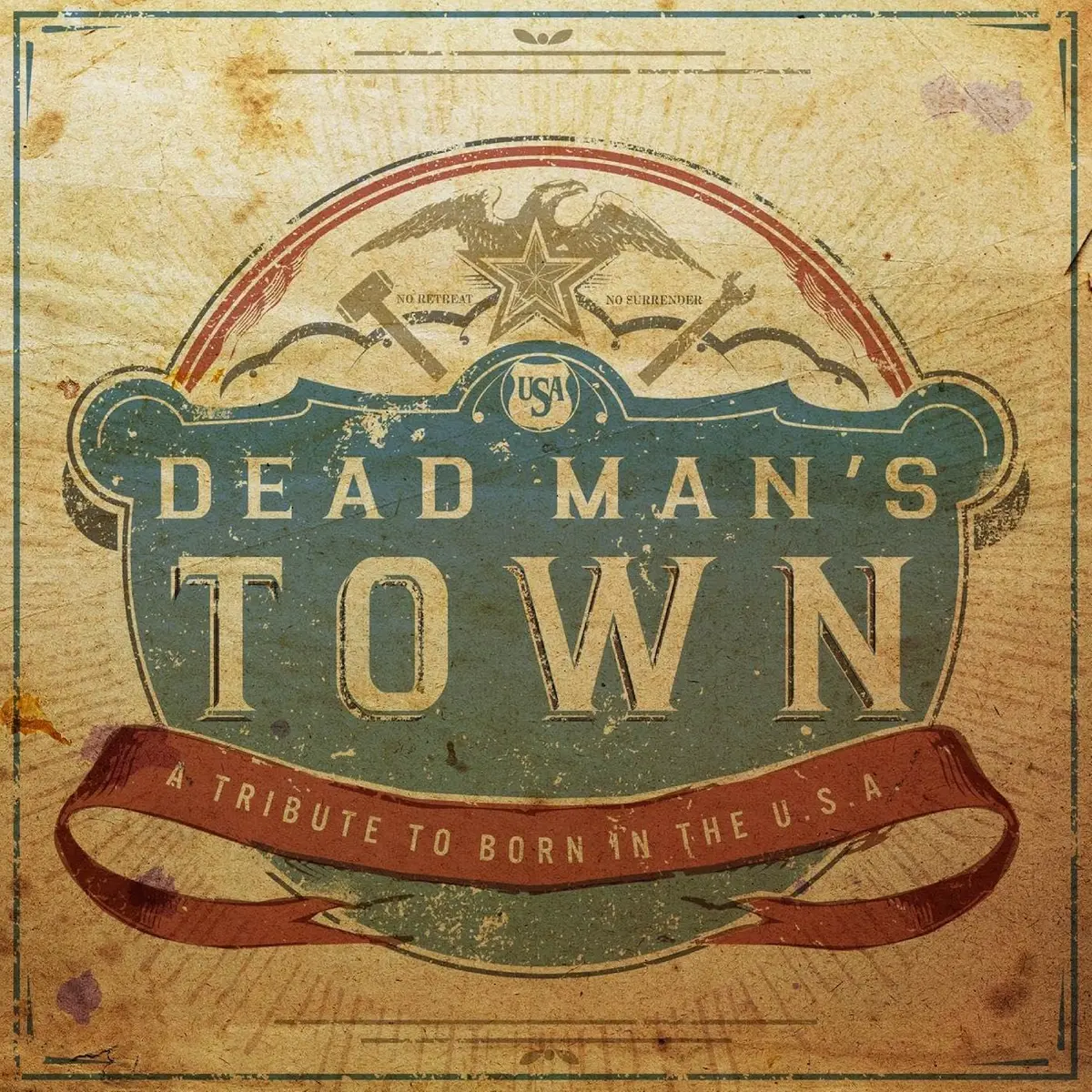 Various Artists/Dead Man's Town: A Tribute To Born In The Usa (Red, White & Blue Vinyl) [Lp] 1