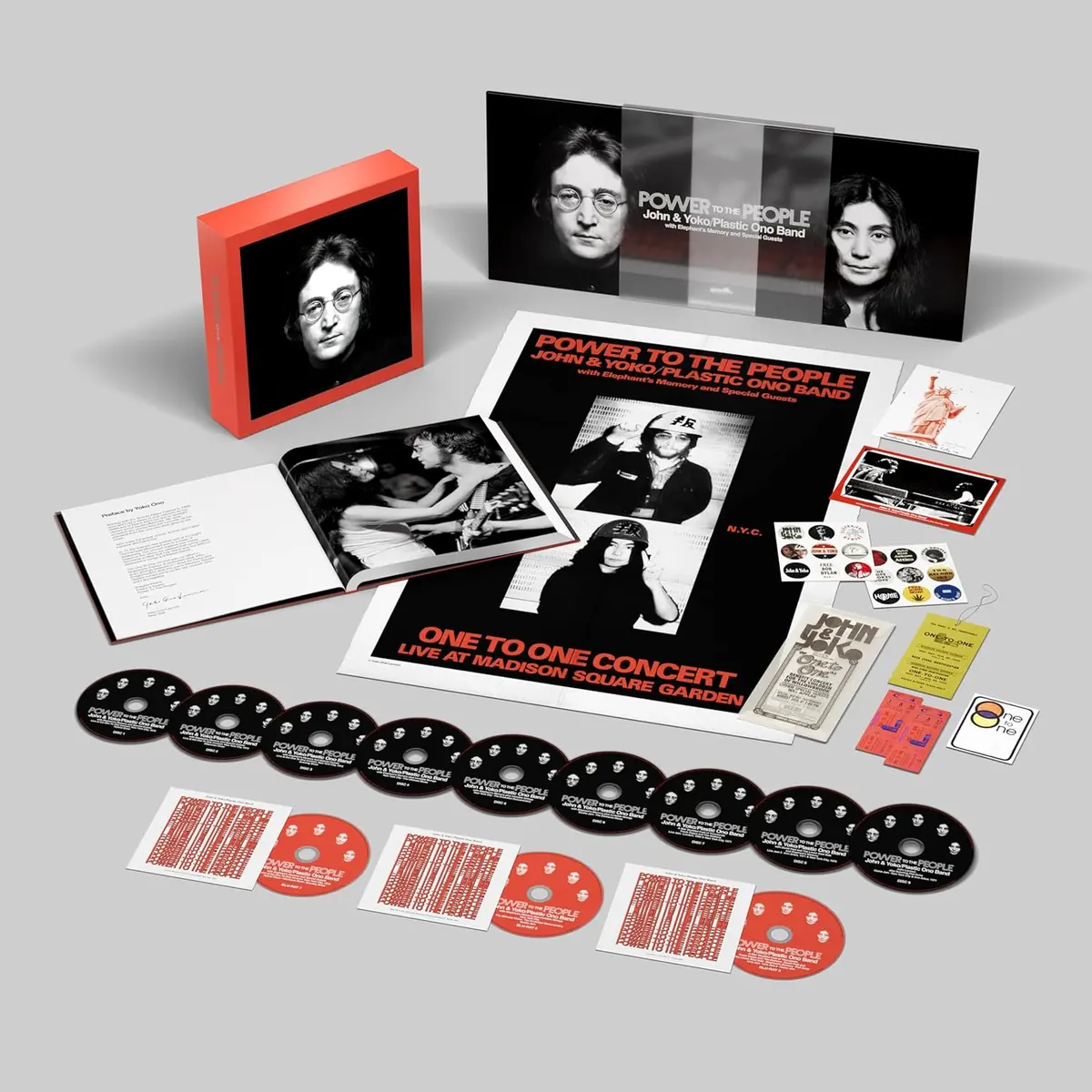 Lennon, John / Oneo, Yoko / Plastic Ono Band/Power To The People: Live At The One To One (9Cd/3 Bluray Audio) [Cd] 1
