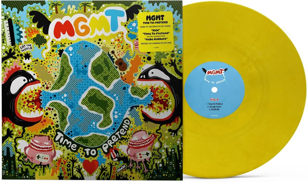 Mgmt/Time To Pretend (Banana Yellow Vinyl) [12"] 1