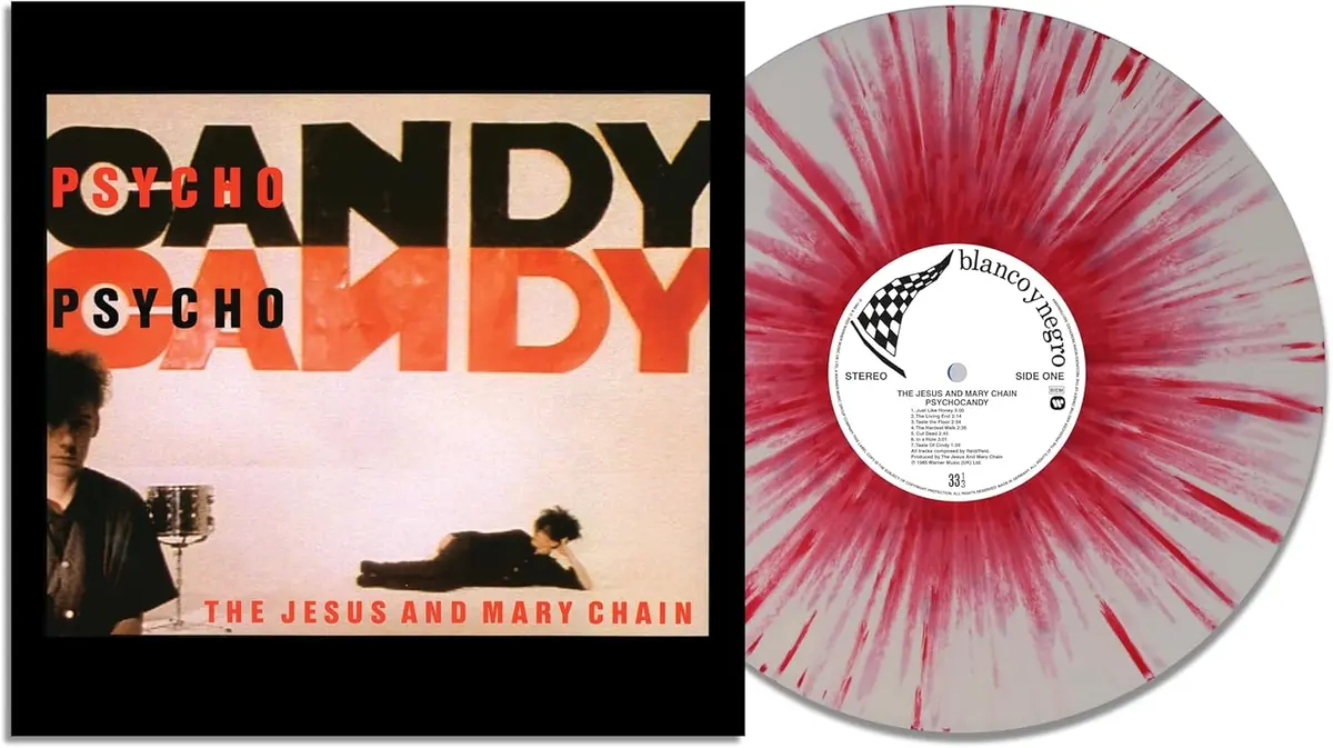 Jesus And Mary Chain, The/Psychocandy (40Th. Ann. Red/White Splatter Vinyl) [Lp] 1