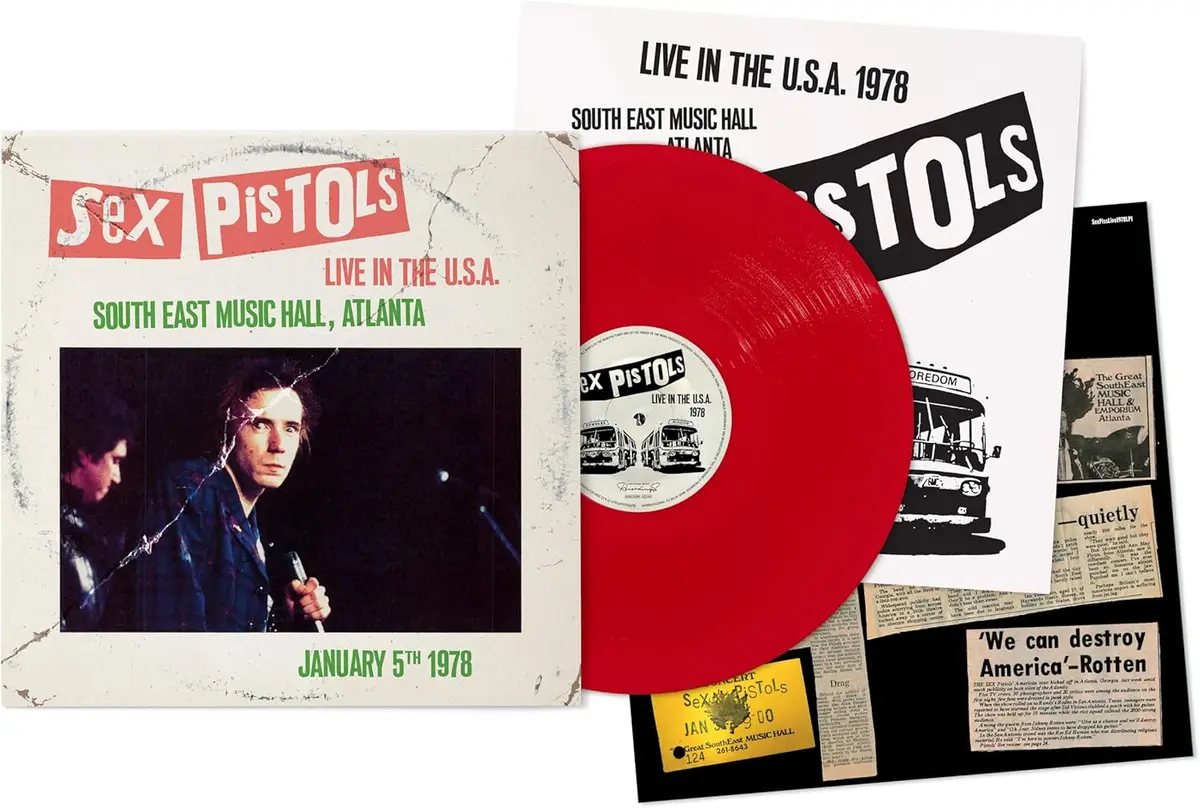 Sex Pistols, The/Live In The U.S.A. 1978, Atlanta (Red Vinyl) [Lp] 1
