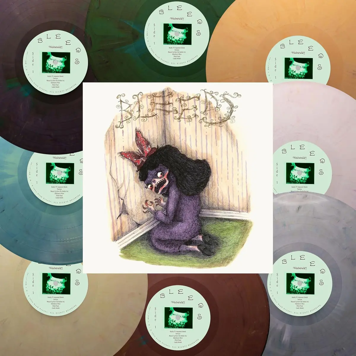Wednesday/Bleeds (Eco Mix Coloured Vinyl) [Lp] 1